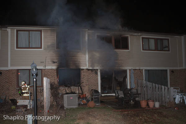 Lincolnshire Riverwoods FPD townhouse fire at 884 Swan in Deerfield